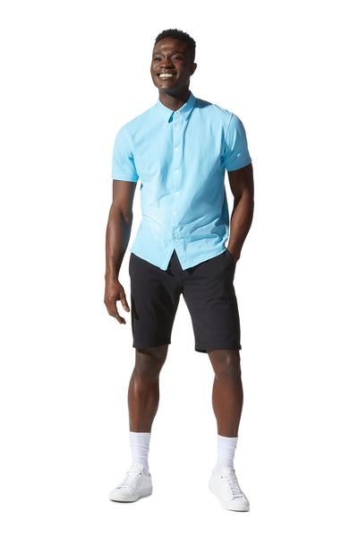 Good Man Brand Flex Pro Lite Jersey Soft Shirt - Blue Topaz