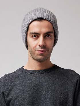 Good Man Brand Cardigan Rib Skully Hat - Grey Heather