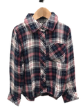 Rails Kids Plaid Shirt in Pink