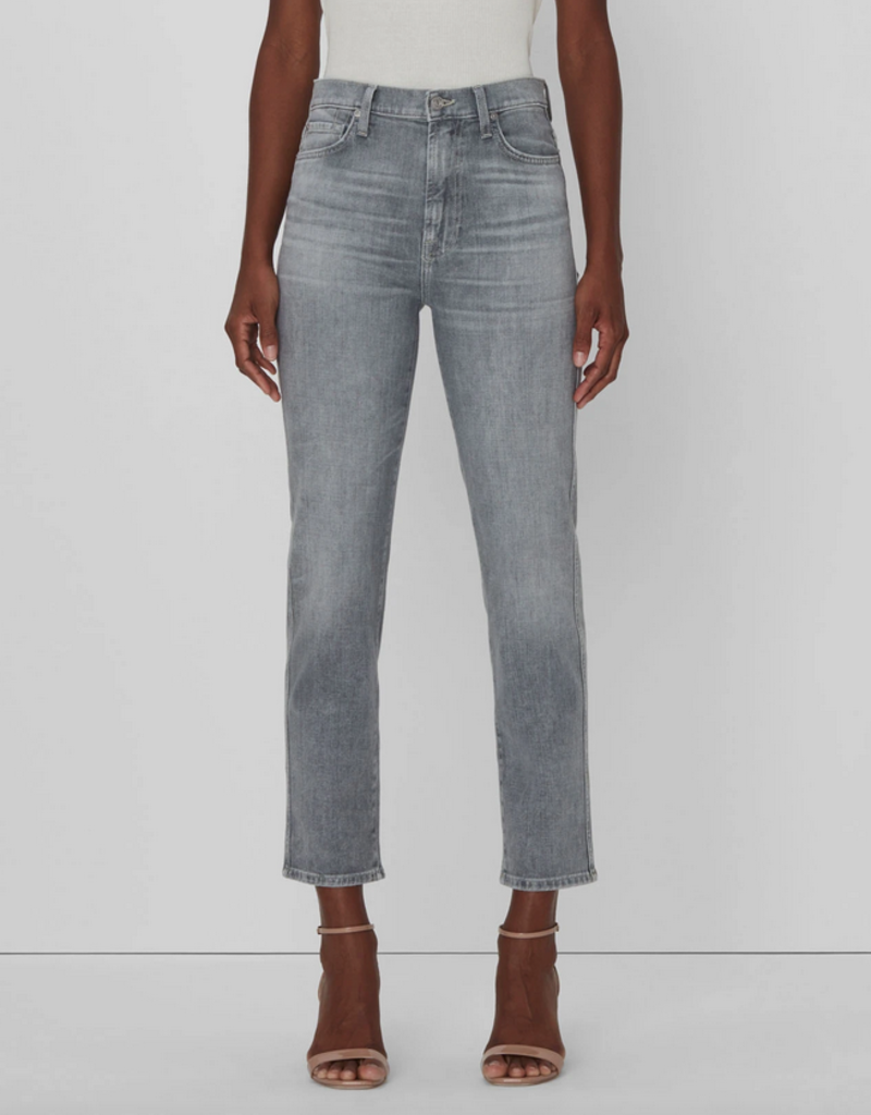 7 For All Mankind High Waist Cropped Straight In LHB