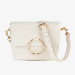 Brave Mini Virtue Bag in Marble Nappa with Gold Buckle