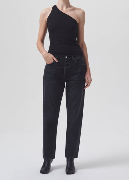 AGOLDE Parker Long Organic Cotton Jean in Hitch wash