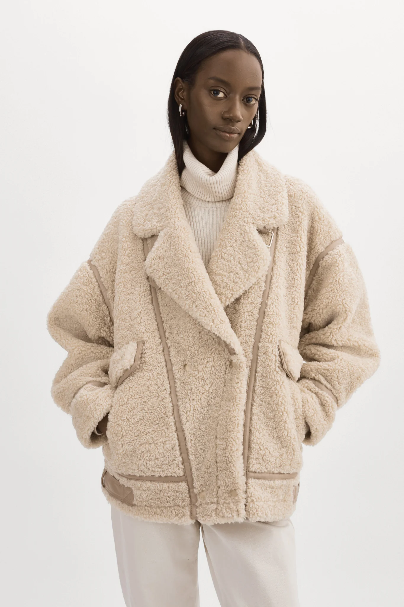 Lamarque Linnea Faux Fur Coat