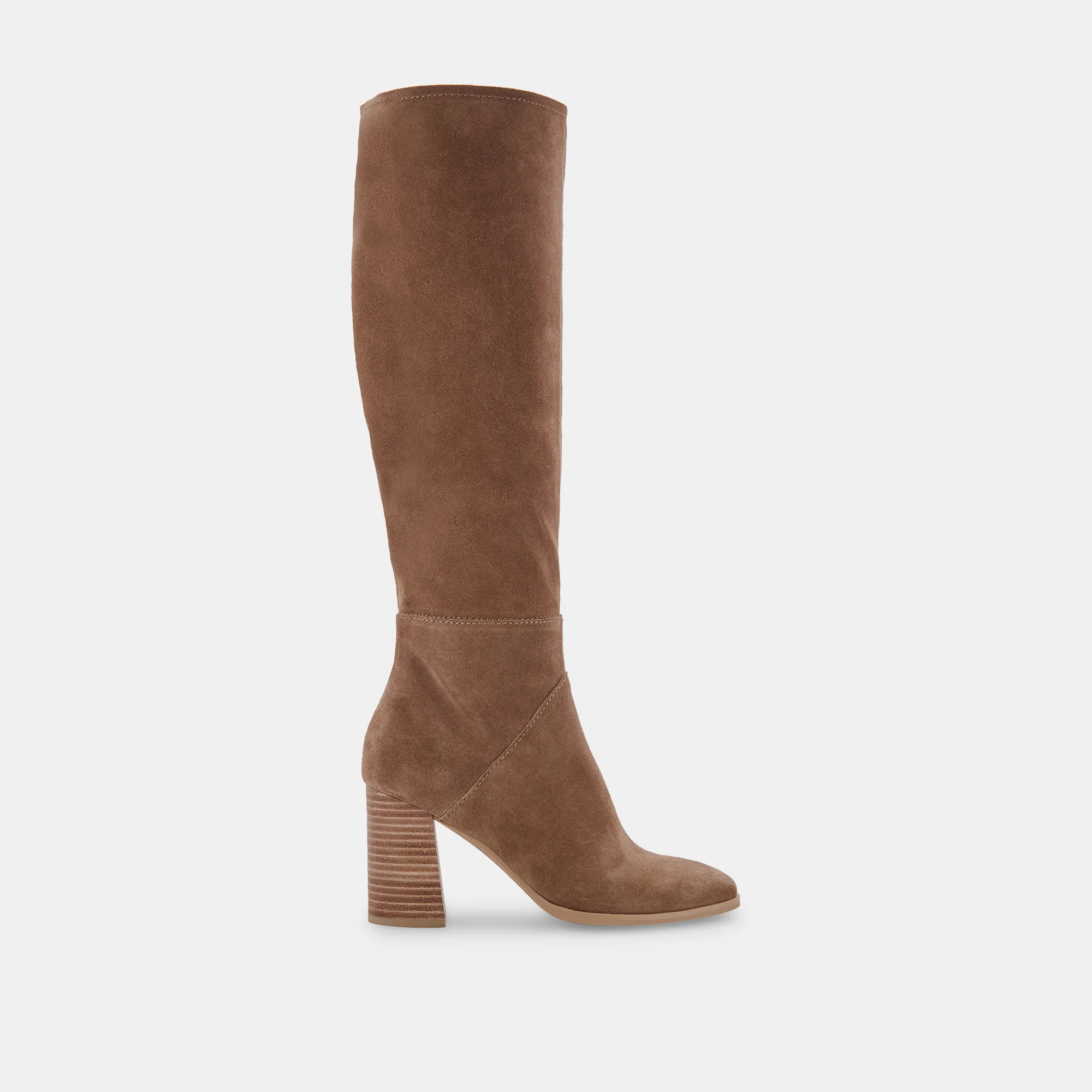 Dolce Vita Fynn Tall Boot in Truffle Suede