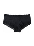 hanky panky boyshort in supima cotton in Black