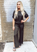 Stark Side Slit Silk Pant