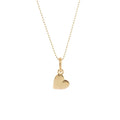 LOLO Heart 18K Gold Pendant and 18" Gold Fill Chain