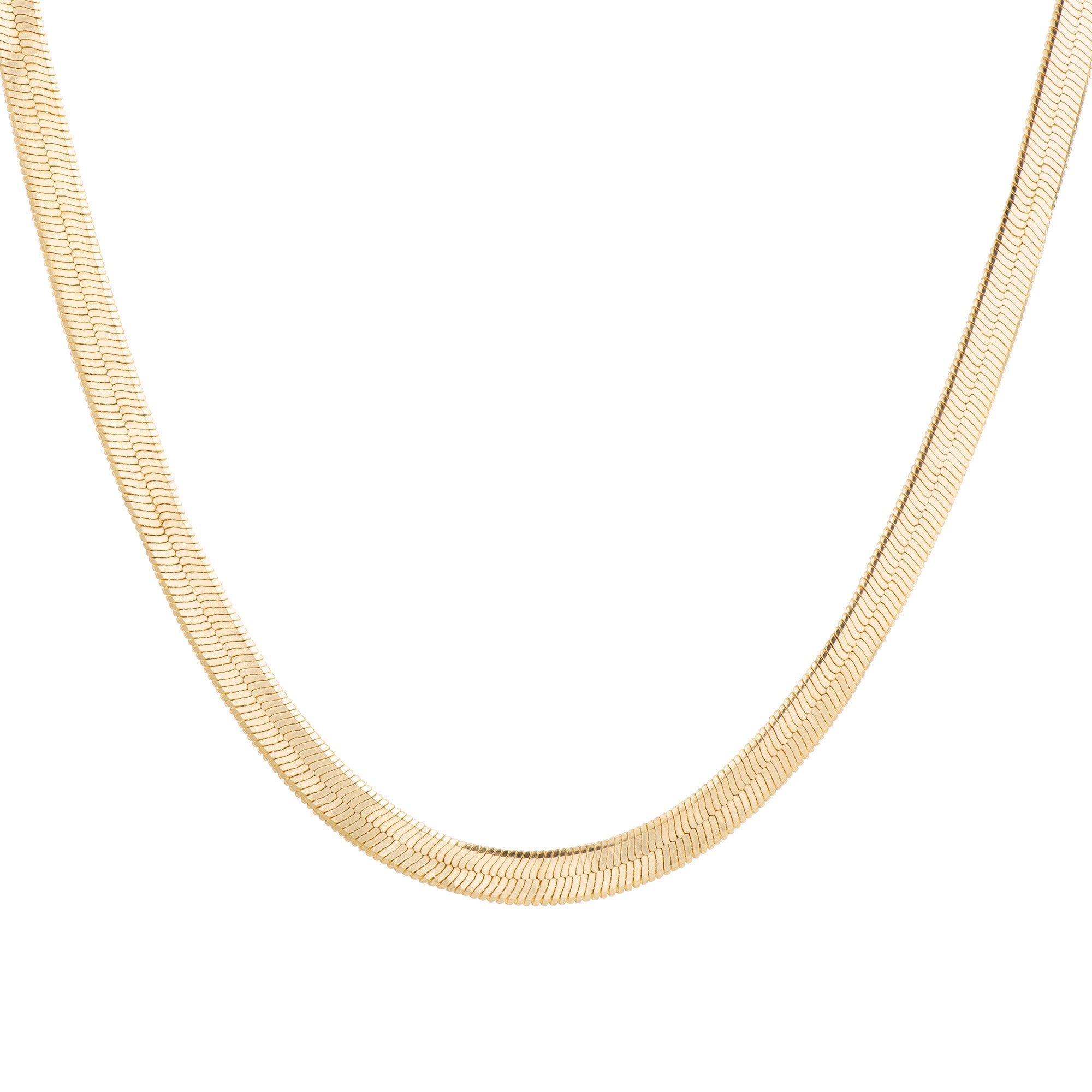 LOLO Herringbone 18K Gold Filled 16" Necklace