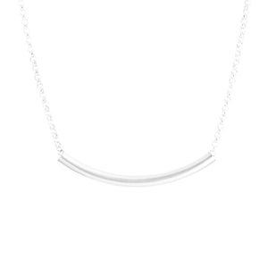 LOLO Tube Sterling Silver 18" Necklace