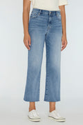 7ForAllMankind Alexa Wide Crop w Raw Hem in Heidi