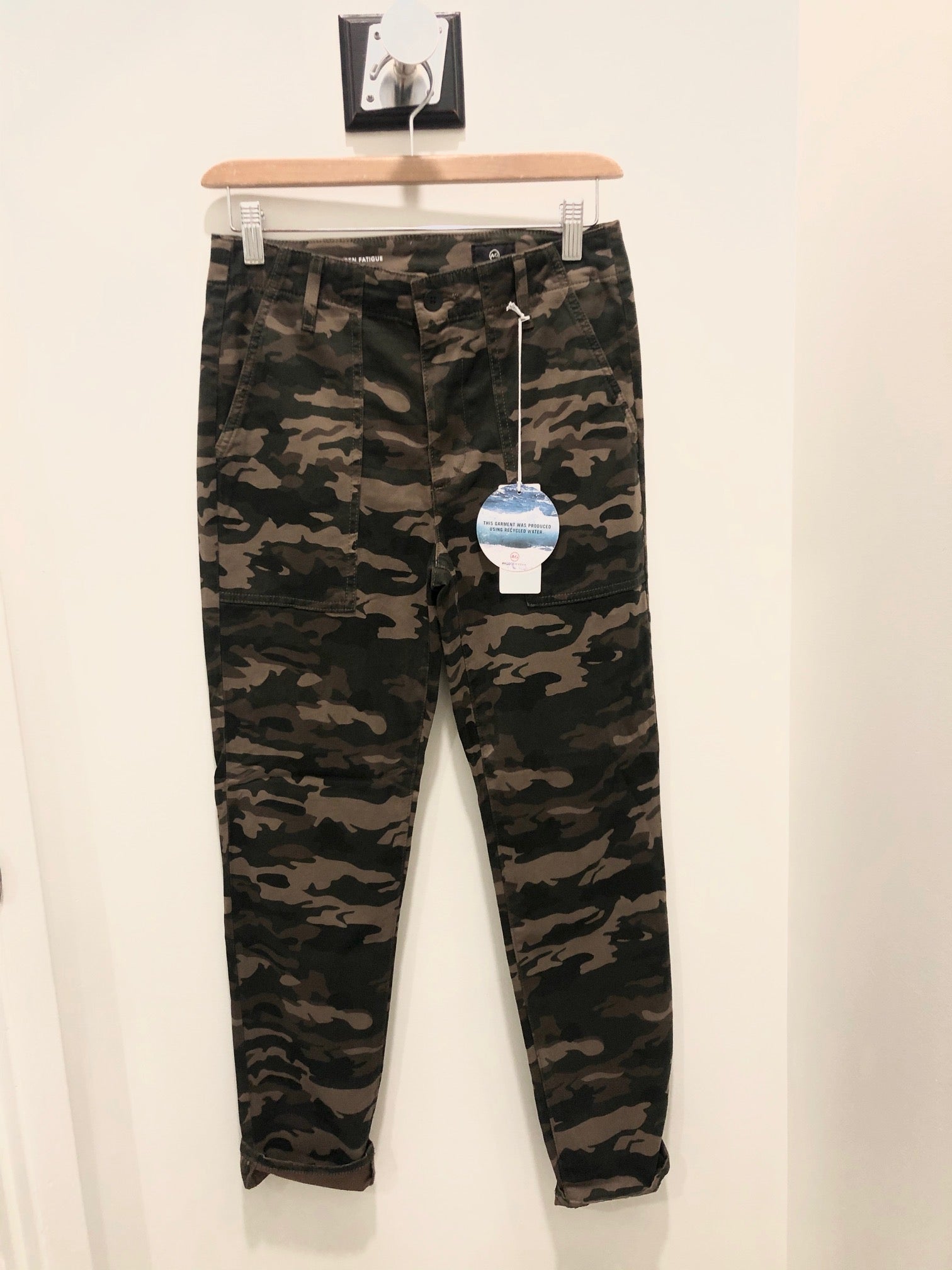 AG Caden Fatigue in Saltwater Camo Green Haven