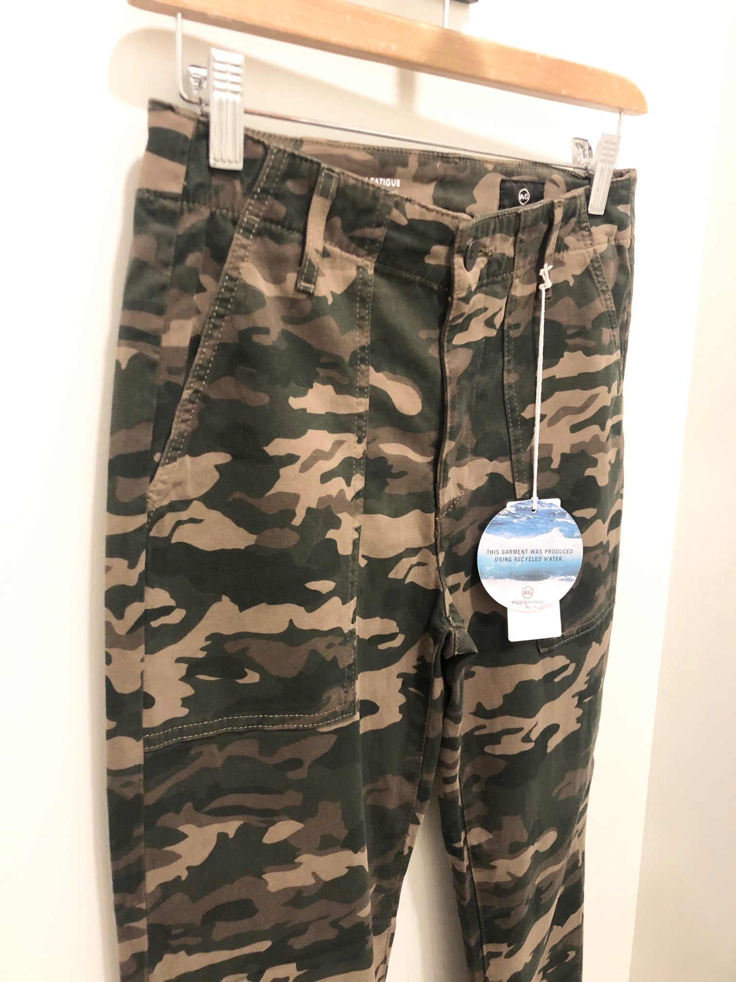 AG Caden Fatigue in Saltwater Camo Green Haven
