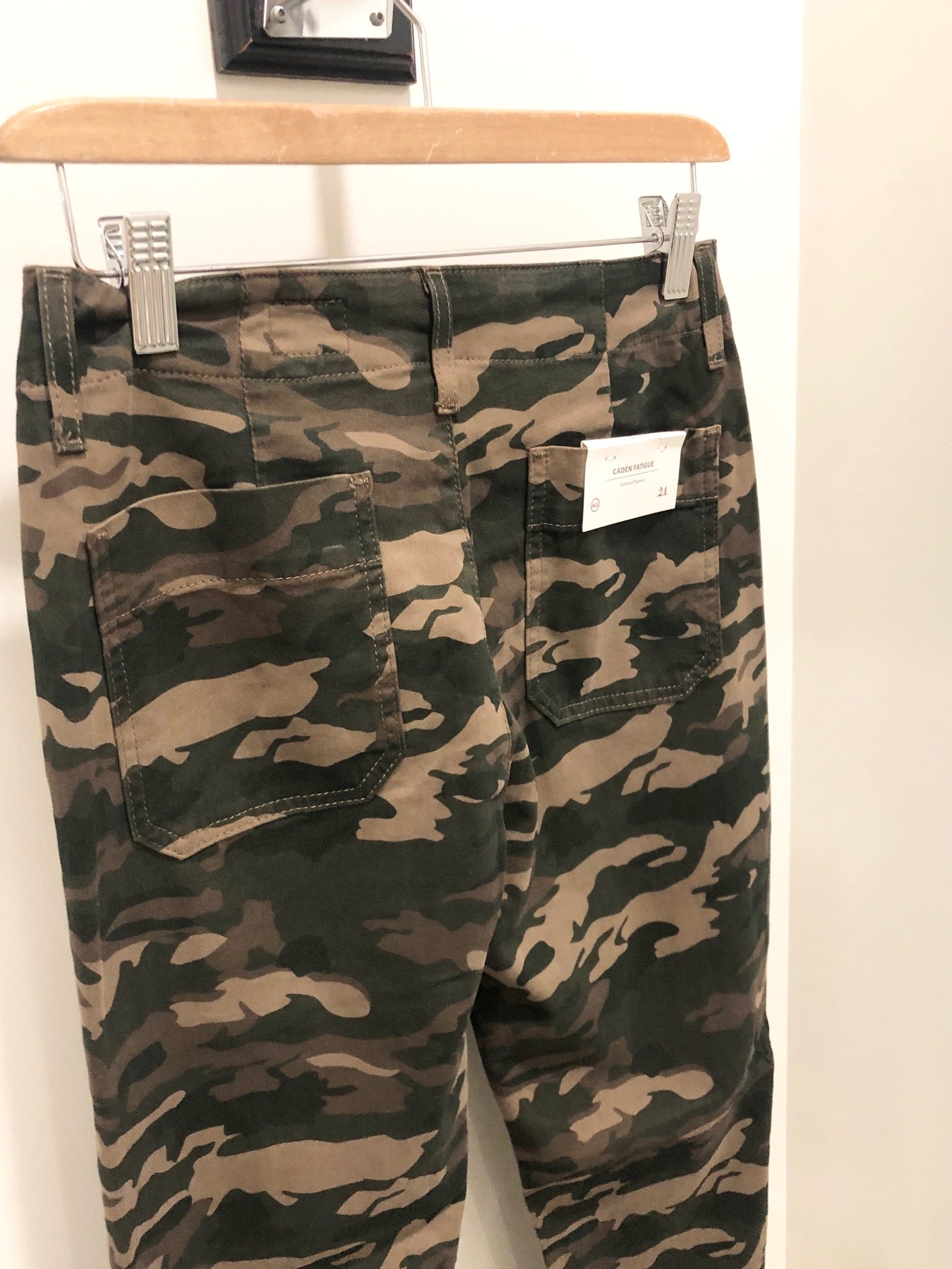 AG Caden Fatigue in Saltwater Camo Green Haven