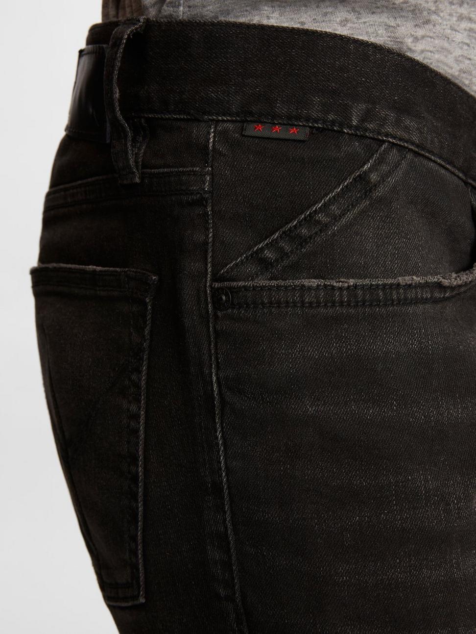 John Varvatos MATCHSTICK SKINNY JEAN - DARK RIDER  WASH Black