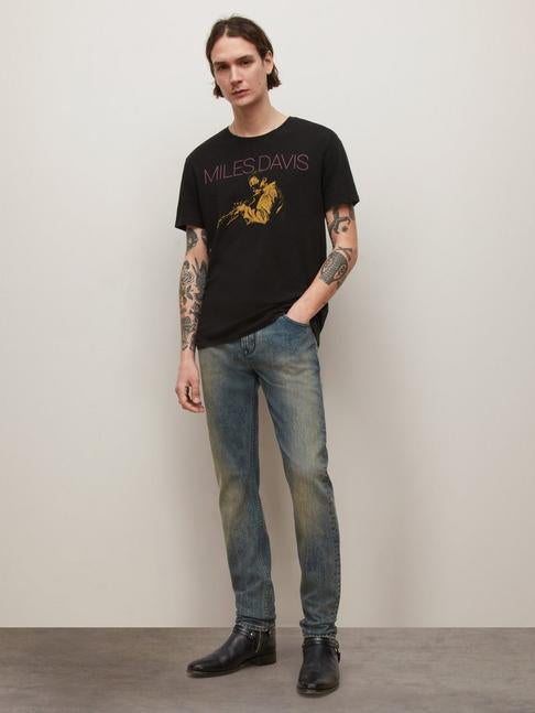 John Varvatos J702 Slim Fit Jean - Felix Wash - Aged Blue