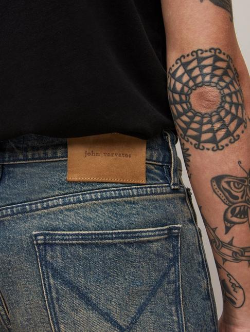 John Varvatos J702 Slim Fit Jean - Felix Wash - Aged Blue
