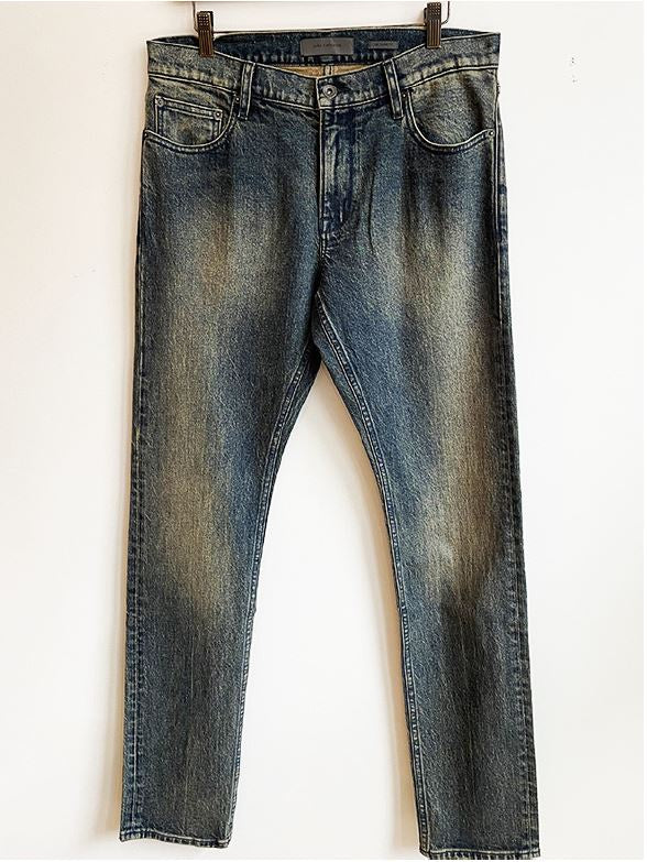 John Varvatos J702 Slim Fit Jean - Felix Wash - Aged Blue