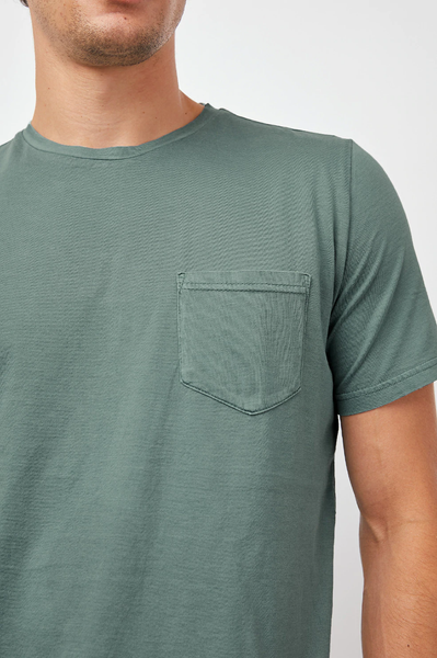 Rails Men's Johnny S/S Pocket T-shirt - Algae