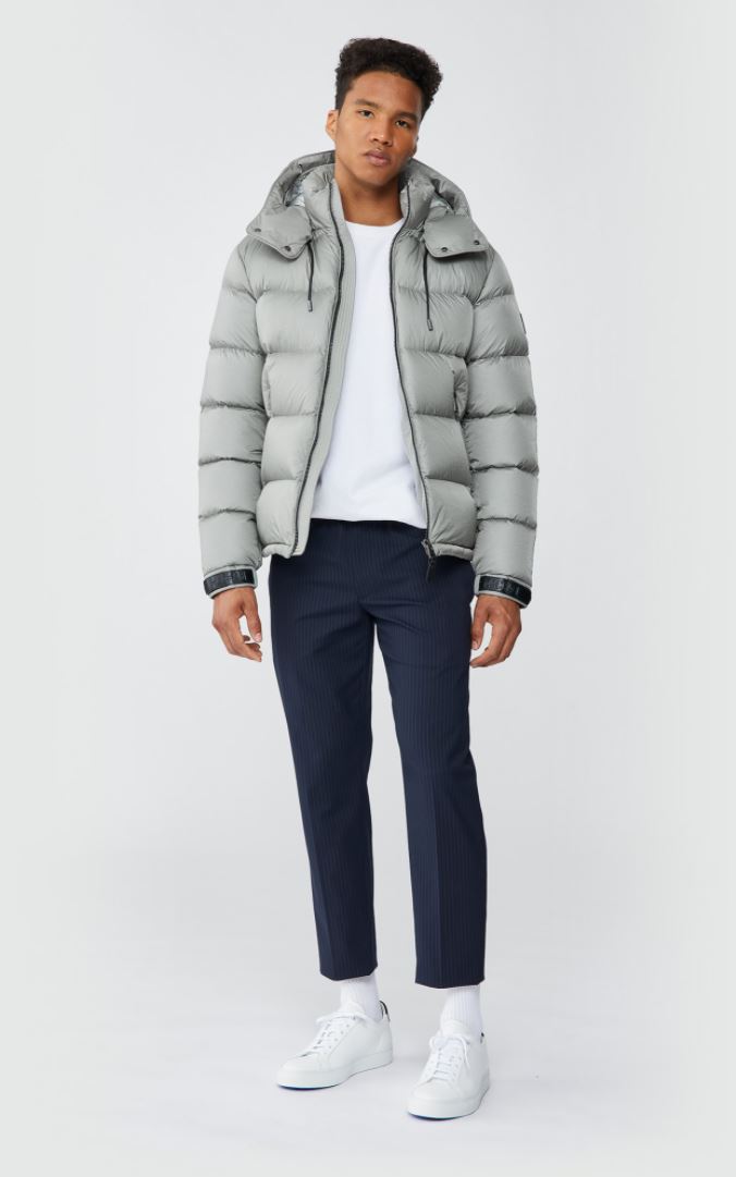 Mackage Men s Jonas Down Jacket Grey manhattan casuals