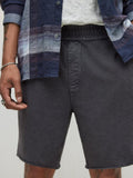 John Varvatos York French Terry Shorts - Deep Charcoal
