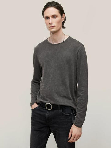 John Varvatos BLAKE Crew - Iron Grey