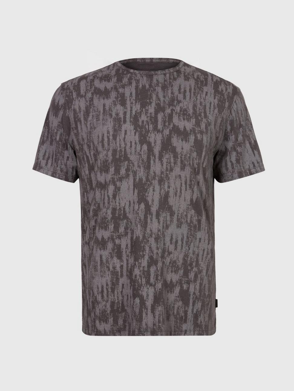 John Varvatos Ramsey SS Burnout Crew - Coal
