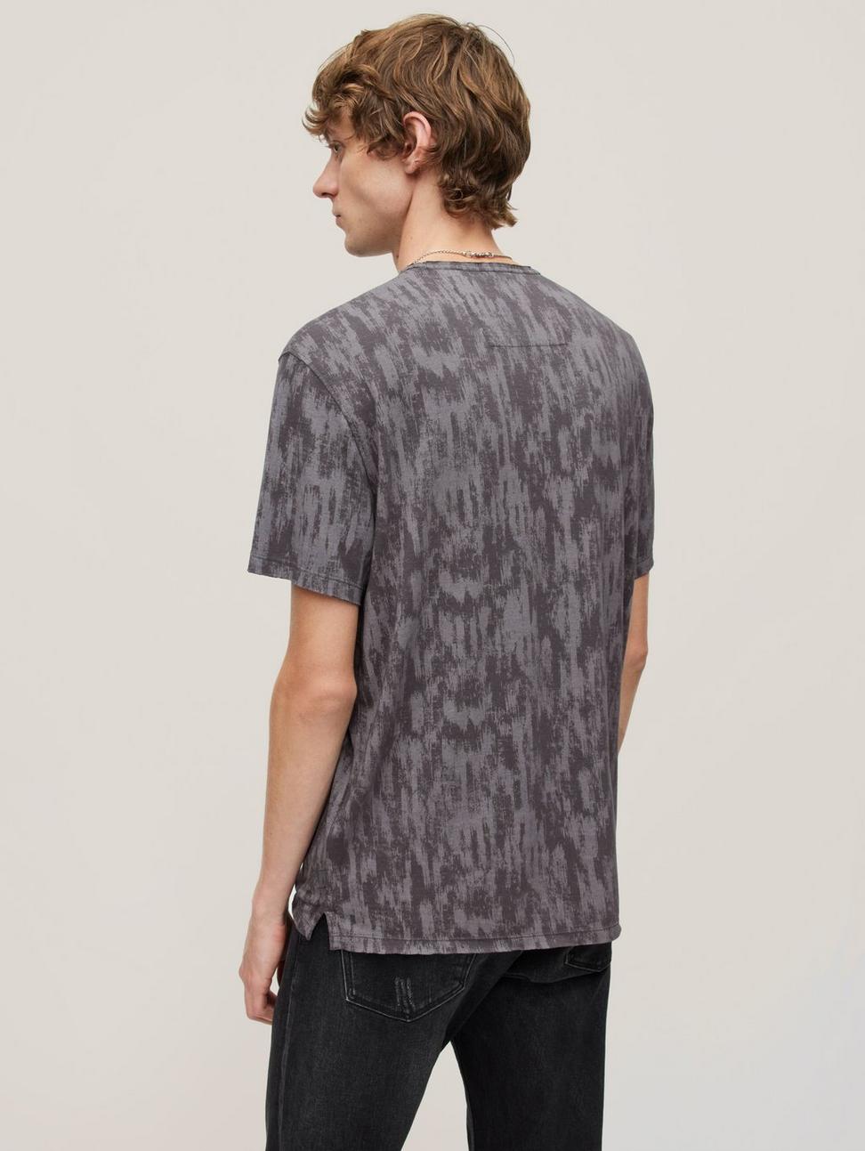 John Varvatos Ramsey SS Burnout Crew - Coal