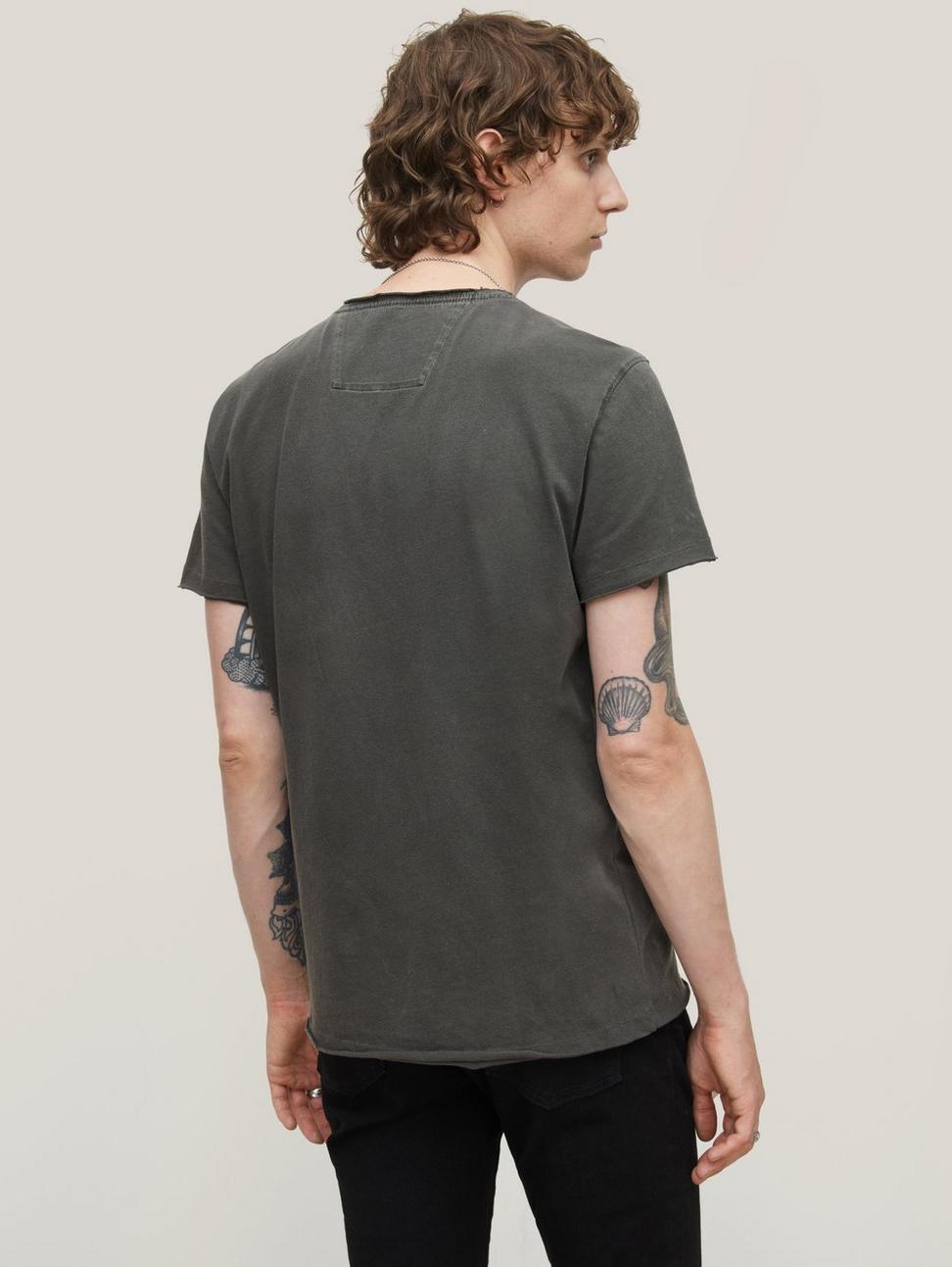 John Varvatos DISTORTED PEACE Tee - Black