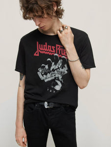 John Varvatos Judas Priest British Steel SS Tee - Black