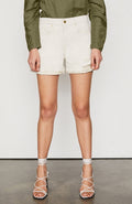 FRAME Le Brigette Short Raw Cuff in Au Natural