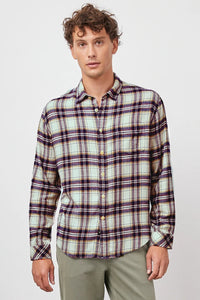 Rails Men's Brushed Lennox L/S - Sycamore Camp