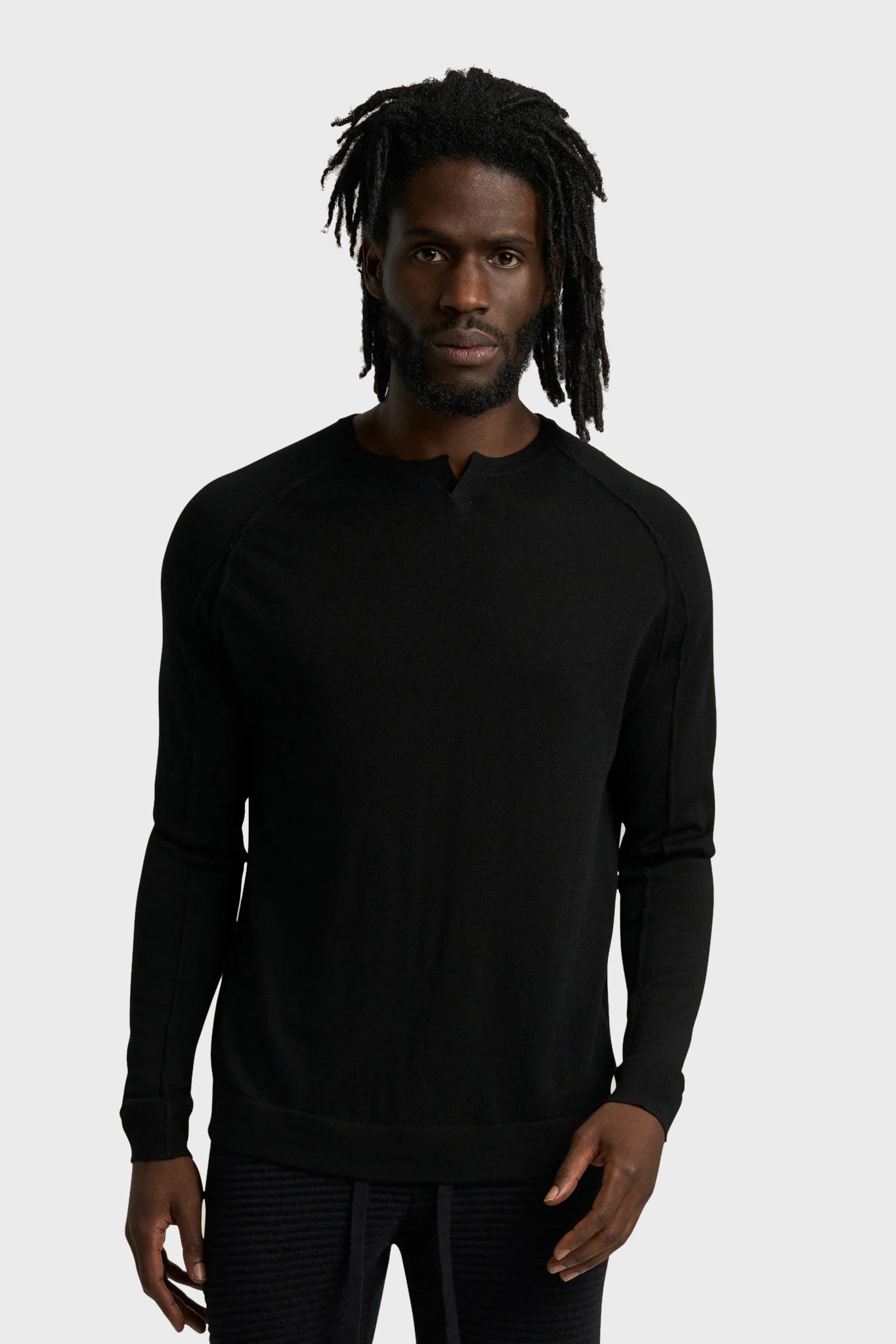 Good Man Brand MVP V-Notch Sweater - Black