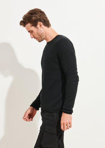 Patrick Assaraf Air Cashmere Sweater - Black