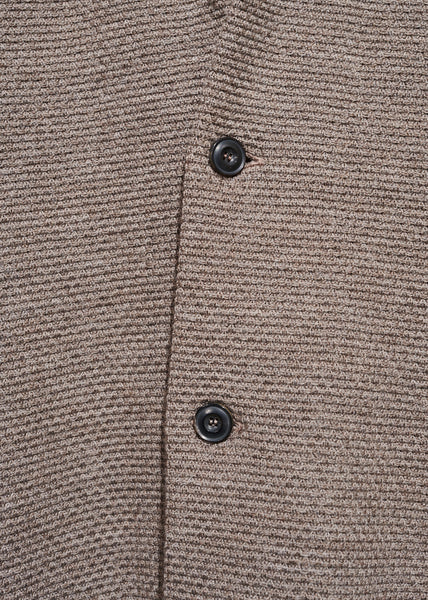 Patrick Assaraf Merino Wool Shirt Jacket - Bark