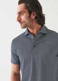 Patrick Assaraf SS Polo All Over Print - Midnight 06