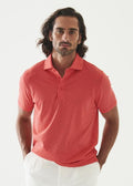 Patrick Assaraf SS Iconic Print Polo - Tanager Print