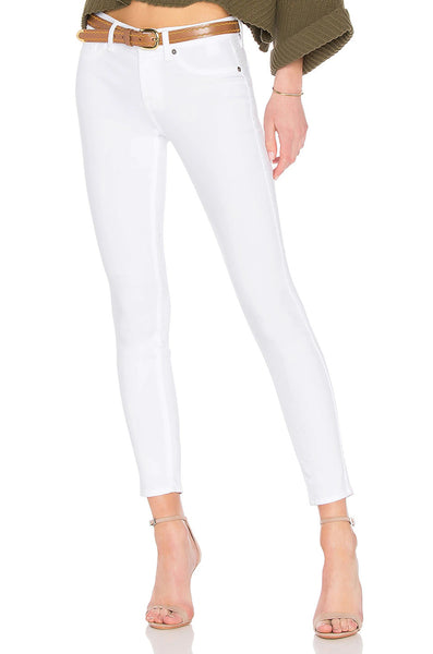 7 For All Mankind Ankle Skinny Clean White