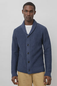 Rails Men's Shepley Cardigan - Winter Marine