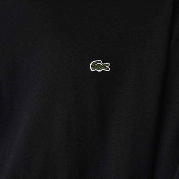 Lacoste Crew Neck Pima Cotton Jersey L/S T-shirt - Black