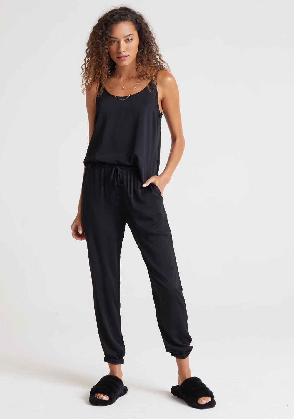 Silky EcoVero Tapered Lounge Pants