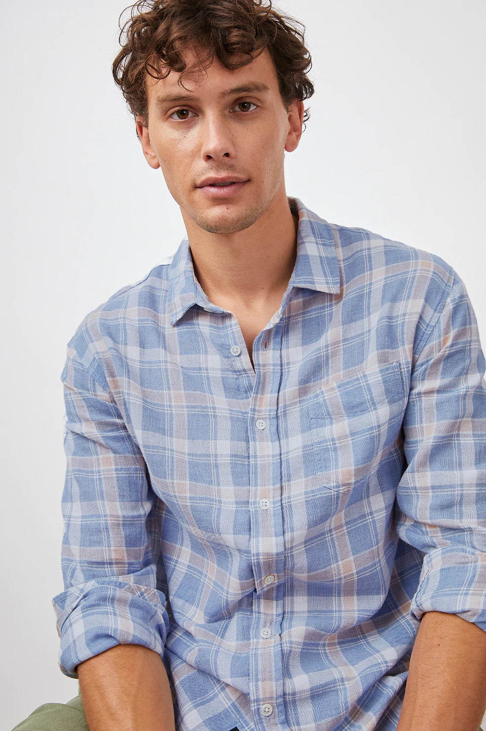 Rails Men's Wyatt L/S - So-Cal Valencia Melange