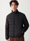 COLMAR Wavy Quilted Down Jacket - Black