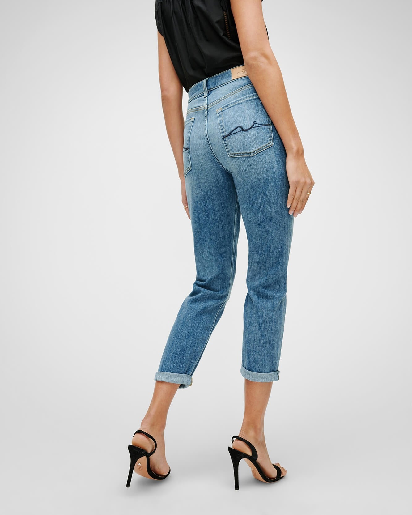 7 For All Mankind Josefina in Bright Light Broken Twill BLBT