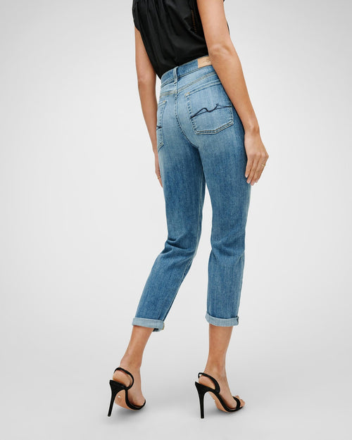 7 For All Mankind Josefina in Bright Light Broken Twill BLBT