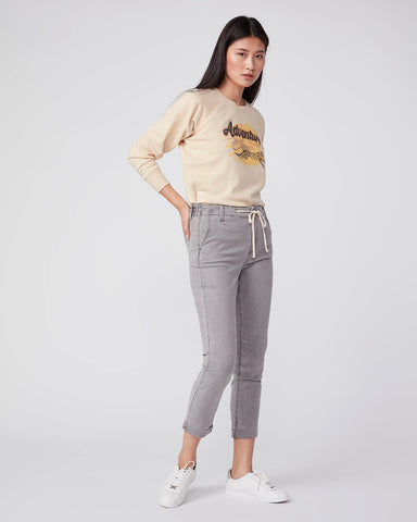 Paige Christy Chino Jogger in Vintage Grey Haze