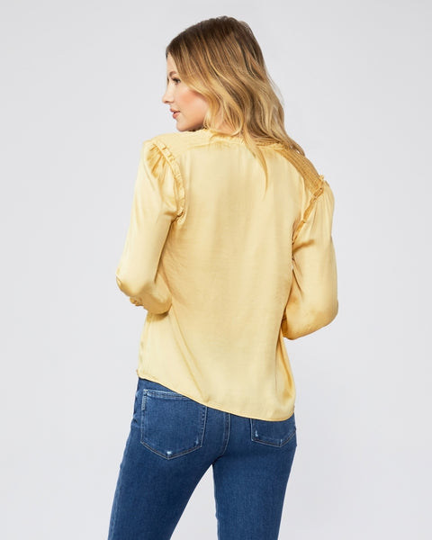 Paige Kaylynn blouse in Butter