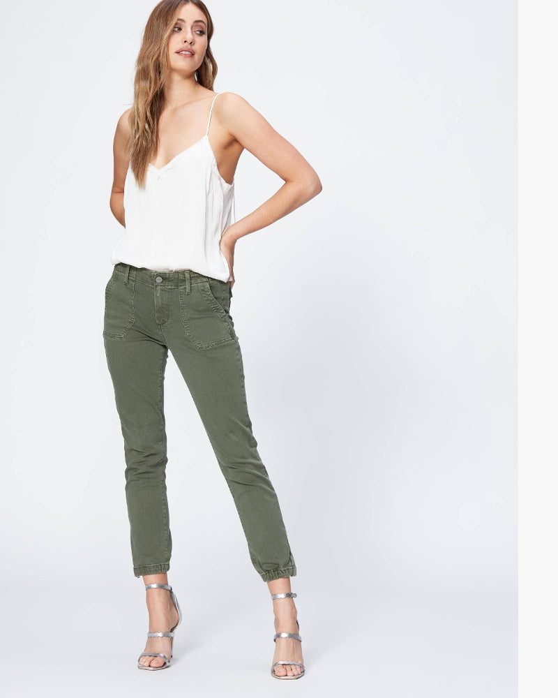 Paige Mayslie Jogger in Ivy Green
