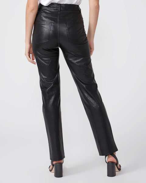 Paige Stella Straight faux leather in black