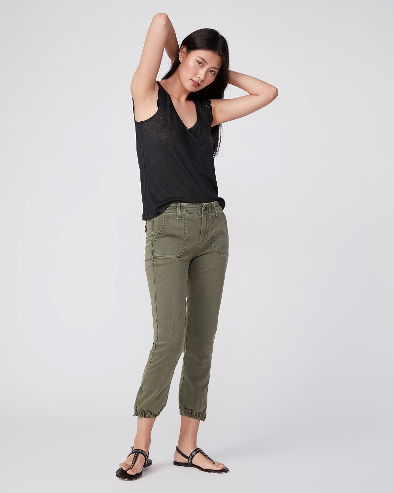 Paige Mayslie Jogger in Ivy Green