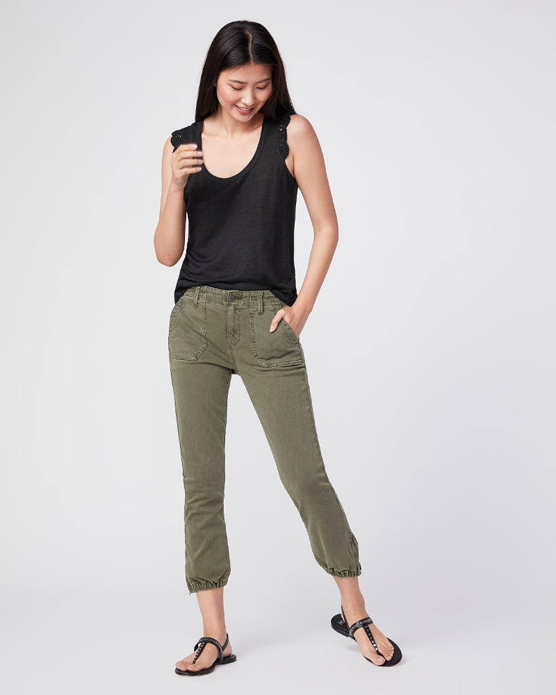 Paige Mayslie Jogger in Ivy Green